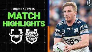 NRL Match Highlights 2025 | Cowboys v Wests Tigers | Round 13