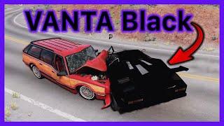 VANTA Black Lamborghini Countach CRASH Testing & Accidents | BeamNG .drive