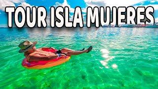  ISLA MUJERES | El TOUR más COMPLETO y ECONOMICO | Snorkel, Comida | Tour 8 HRS⏰