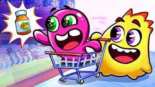 Grocery Store Song  | Funny Kids Songs | Compilation of funny songs for kids