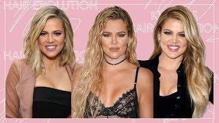 WATCH Khloé's Hair Evolution