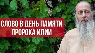 Слово в день памяти пророка Илии (о. Владимир Головин)