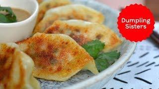 Easy Potsticker Dumplings | DUMPLING SISTERS #partner