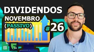 Dividendos do Mês #26 - COMPRA de NOVEMBRO de 2024 | Workolic