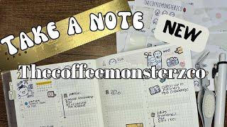 Take A Note | Plan With Me | TheCoffeeMonsterzCo