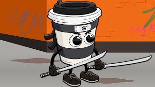 CAPPUCCINO ASSASSINO ORIGIN STORY! Story of Transformation Italian Brainrot Cartoon Animation