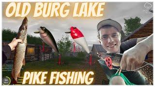 Russian Fishing 4 Pike Fishing Old Burg Lake