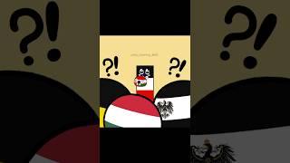 German Empire and Austria Hungary first meet #countryballs #fyp #shorts #short