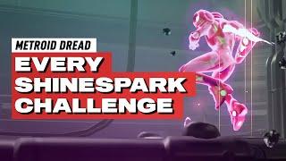 All the Speed Booster/Shinespark Puzzles and Challenges in Metroid Dread 