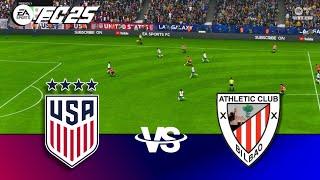 FC 25:  USWNT vs. ATHLETIC CLUB (w) | Jan 7, 2025 | Women's Friendly | PS5 Gameplay