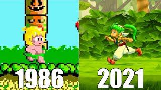 Evolution of Wonder Boy Games [1986-2021]