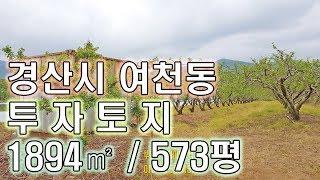 [임장] 경산시 여천동 투자토지 573평 - 부동산 디자이너 백수