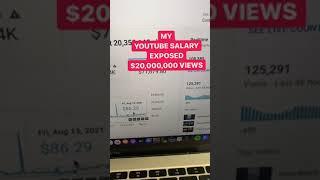 Exposed: My First Year YouTube Earnings - 20,000,000 Views