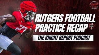 Jay Young Returns to #RutgersBasketball + Football Practice Report-- #RutgersScarletKnights Football