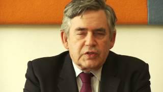 Gordon Brown's message to Chief Rabbi Ephraim Mirvis