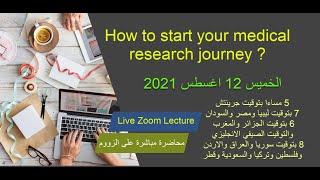 How to start your medical research journey ?