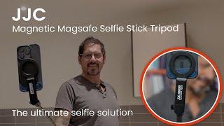Discover the ultimate selfie solution with the JJC SFM-1 MagSafe Magnetic Selfie Stick Tripod! 