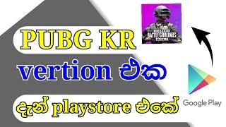 How to download pubg kr version  ( korean ) playstore | sinhala 2020 tutorial