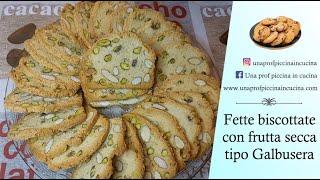 Fette biscottate con frutta secca (tipo Galbusera)