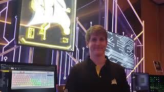 CES 2020 corsair booth