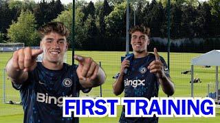 Marc Guiu FIRST CHELSEA TRAINING | Chelsea News