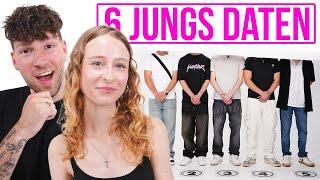 6 JUNGS BLIND DATEN!  mit MONA