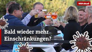 Steigende Corona-Zahlen: Vier Städte in NRW überschreiten kritischen Wert | WDR aktuell