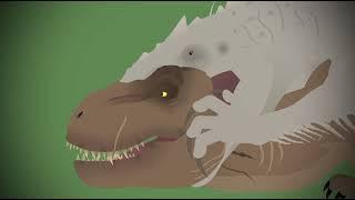 Indominus rex vs rexy (sticknodes animation￼)