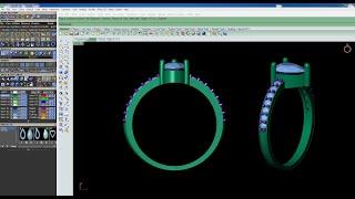 Rhino matrix class #100 | How to make simple ring/ Jewelry cad design /create simple ring/ Matrix 9