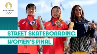 Yoshizawa Coco takes Gold!  | Women's Street Skateboarding | #Paris2024 Highlights