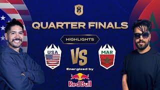 United States  VS Morocco  | Highlights   QUARTER FINALS (7-7) (1-2)