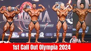 1st Call Out Classic Olympia 2024 Live & Top 3 Cbum VS Urs VS Ramon Dino