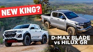 2025 Isuzu D-Max Blade vs Toyota HiLux GR Sport: Comparison