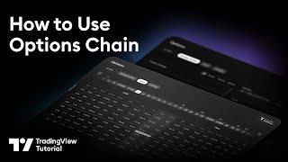 The Options Chain on TradingView: Tutorial