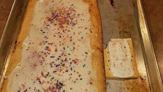 Giant Strawberry Pop Tart