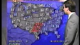 Weather Channel 350-616pm 05-06-1991