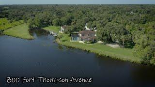 Prime Waterfront Property for sale - 800 Fort Thompson Ave. LaBelle Florida USA-3 acres-239.691.9320