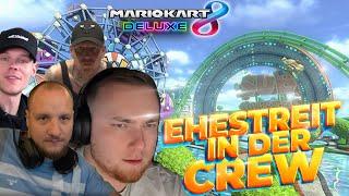 EHESTREIT MIT MONTE !? | MARIO KART 8 mit der Crew | #mariokart #crew #17 | TanktDieKarts