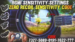 NEW UPDATE 3.3 !!BEST SENSITIVITY CODE+CONTROL SETTINGS BGMI/PUBG MOBILE | BGMI AFTER UPDATE 3.3