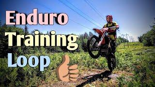 Personal Enduro Training Loop RAW | WP 6500 Xplor | KTM 250 2 Stroke #dirtbike #enduro #motocross