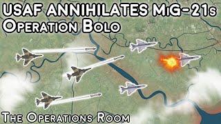 Operation Bolo - USAF Destroys HALF of North Vietnam's MiG-21s in 12 Minutes - Animated