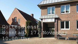 Gottesdienst am 17. November 2024