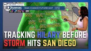 Tracking Hilary: ABC 10News Evening Forecast for Aug. 19, 2023