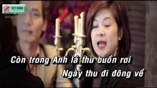 Karaoke Đông Về Em Ở Đâu   Du Thiên full beat   YouTube