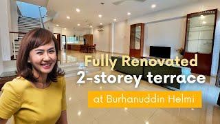 Fully Renovated, Modern Terrace at Burhanuddin Helmi, TTDI