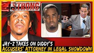 Jay-Z Takes on Diddy’s Accusers’ Attorney in Legal Showdown ((( 2 STRONG )))