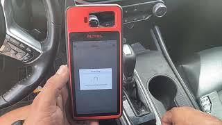 2020 Nissan Altima All Keys Lost using KM100 and the Universal Smart Key