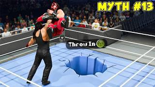 Busting 25 Myths in WWE 2K25!