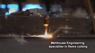 Flame Cutting from 5mm up to 500mm thick