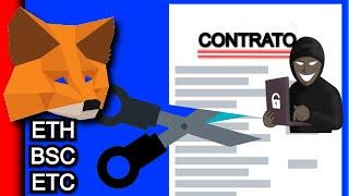 Cómo ELIMINAR / REVOCAR Contratos de "TOKENS SCAMS" en mi Metamask?